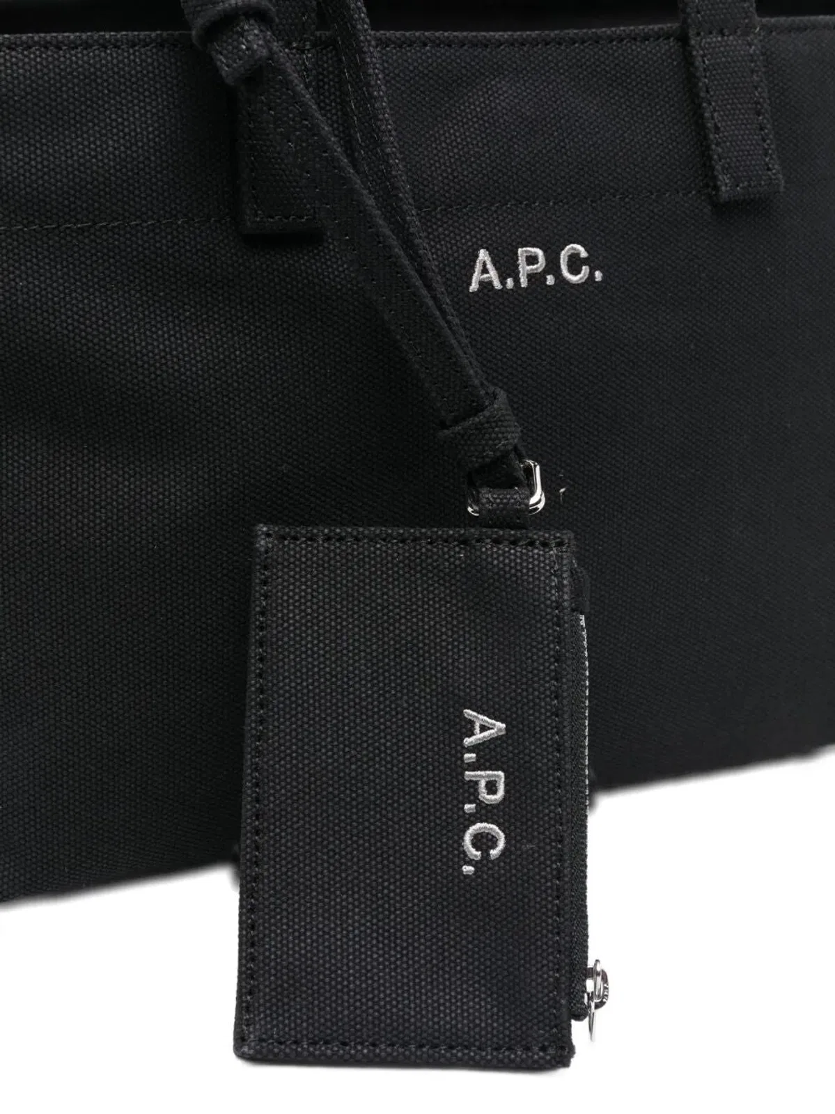 A.P.C. "Le Drummer Toile" Small Tote Bag