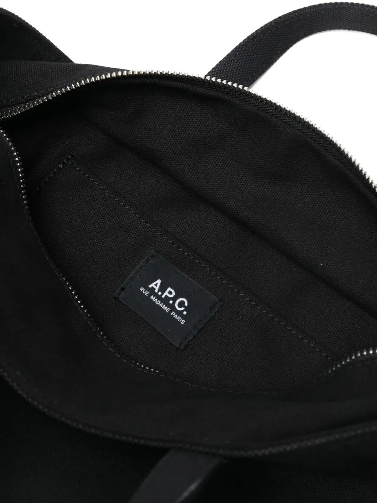 A.P.C. "Le Drummer Toile" Small Tote Bag