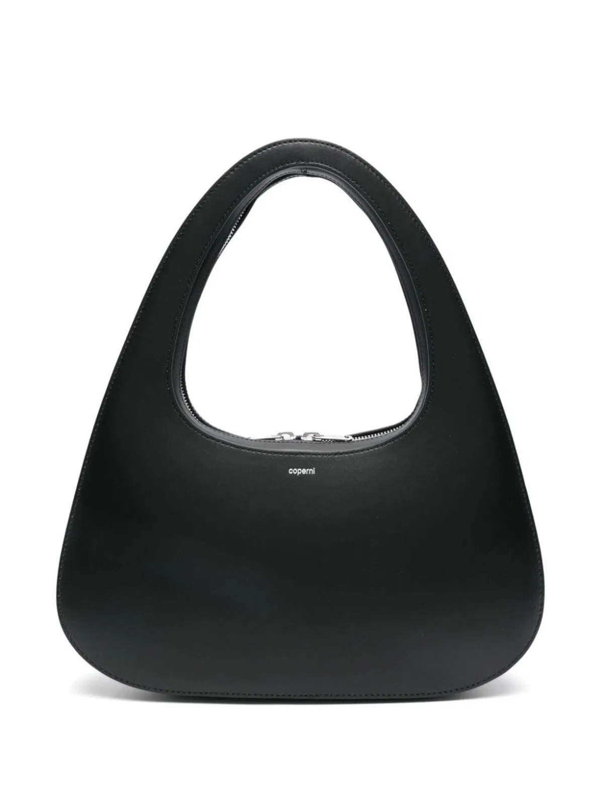 Coperni Swipe Baguette Leather Shoulder Bag