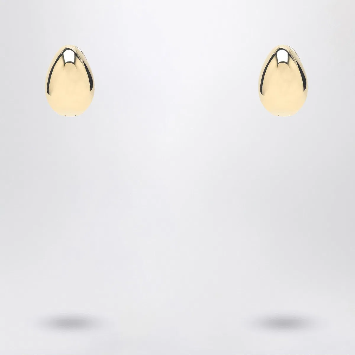 Coperni Gold C Logo Earrings