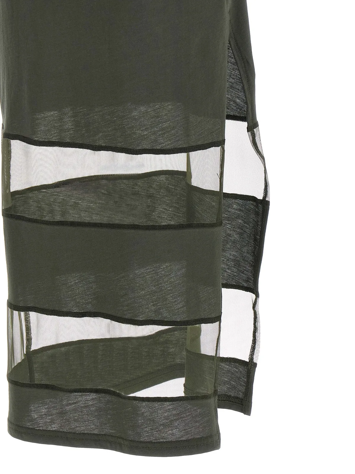 Coperni 'Striped Sheer Polo' Dress