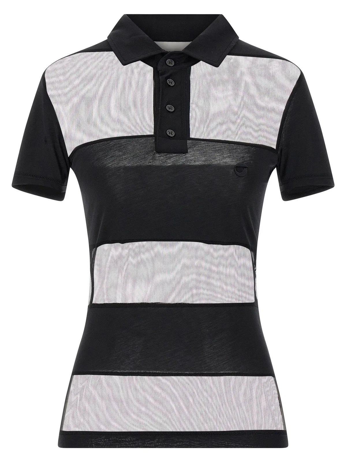 Coperni ‘Sheer Striped’ Polo Shirt