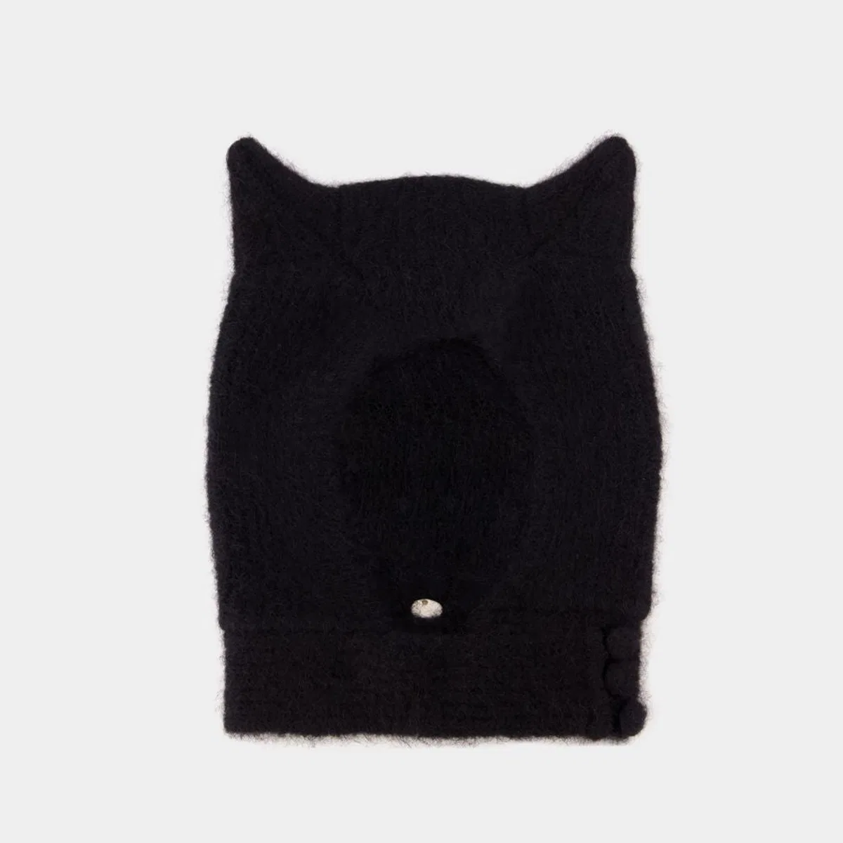 Coperni Knitted Horn Beanie Hat