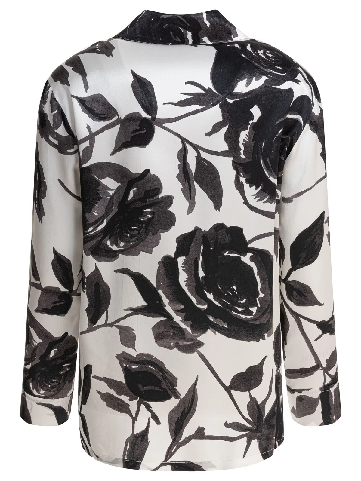 Sleep No More White Silk Shirt