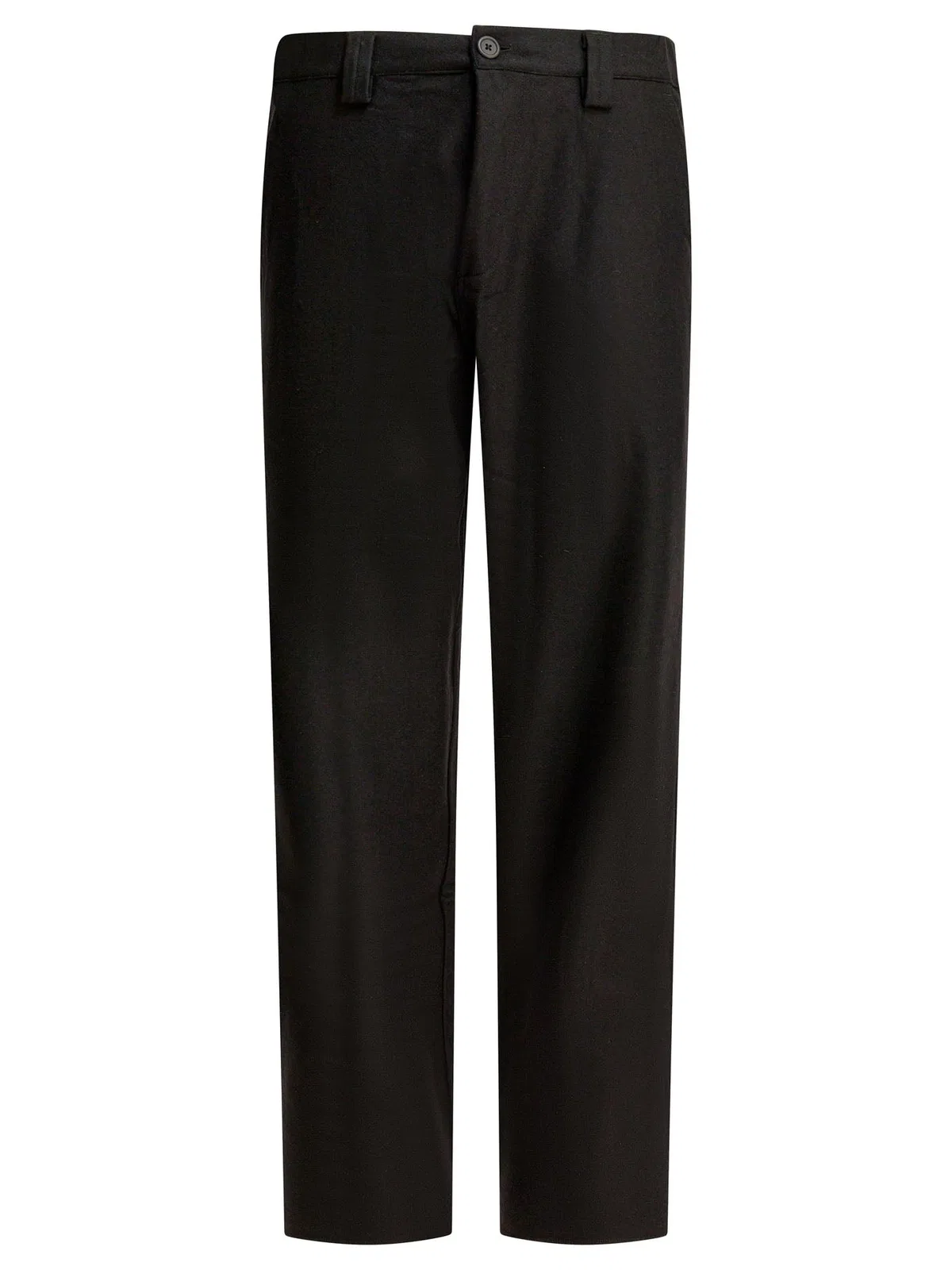 Gr10K Black Wool Blend Trousers