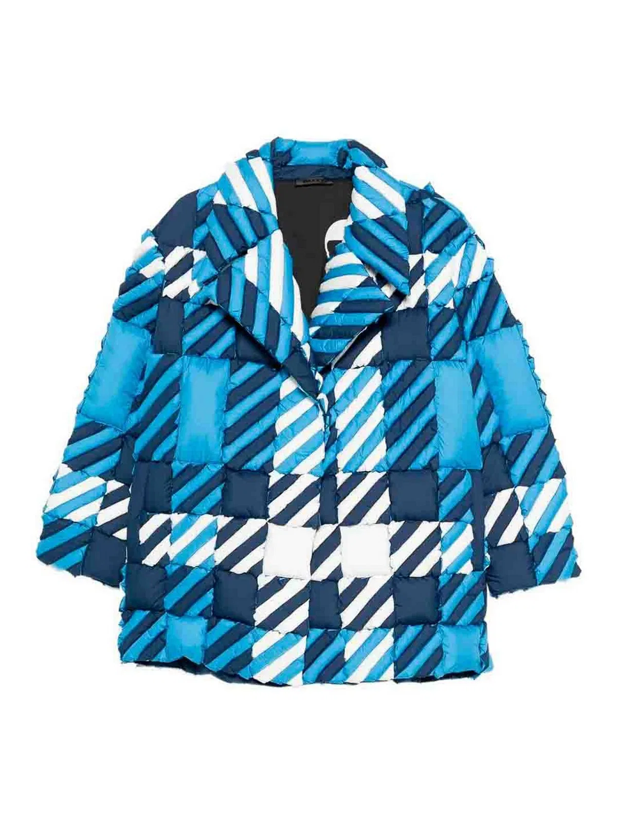 Raxxy Blue Nylon Jacket