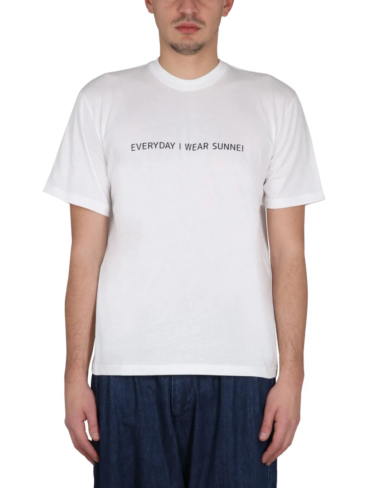Sunnei Crewneck T Shirt