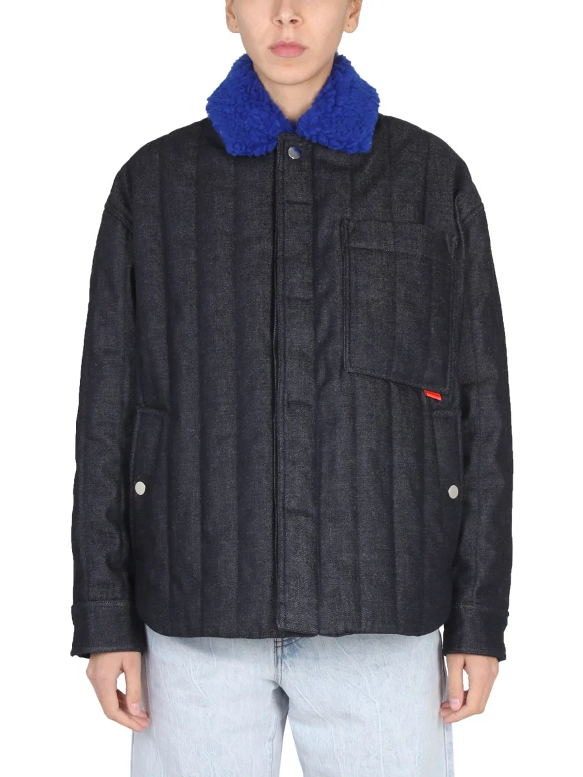 Sunnei Jacket With Faux Fur
