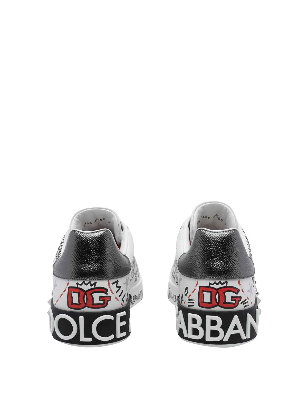 Dolce Gabbana Dolce & Gabbana White Portofino Sneakers
