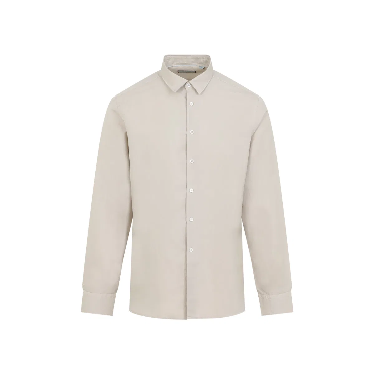Canali Beige Cotton Shirt
