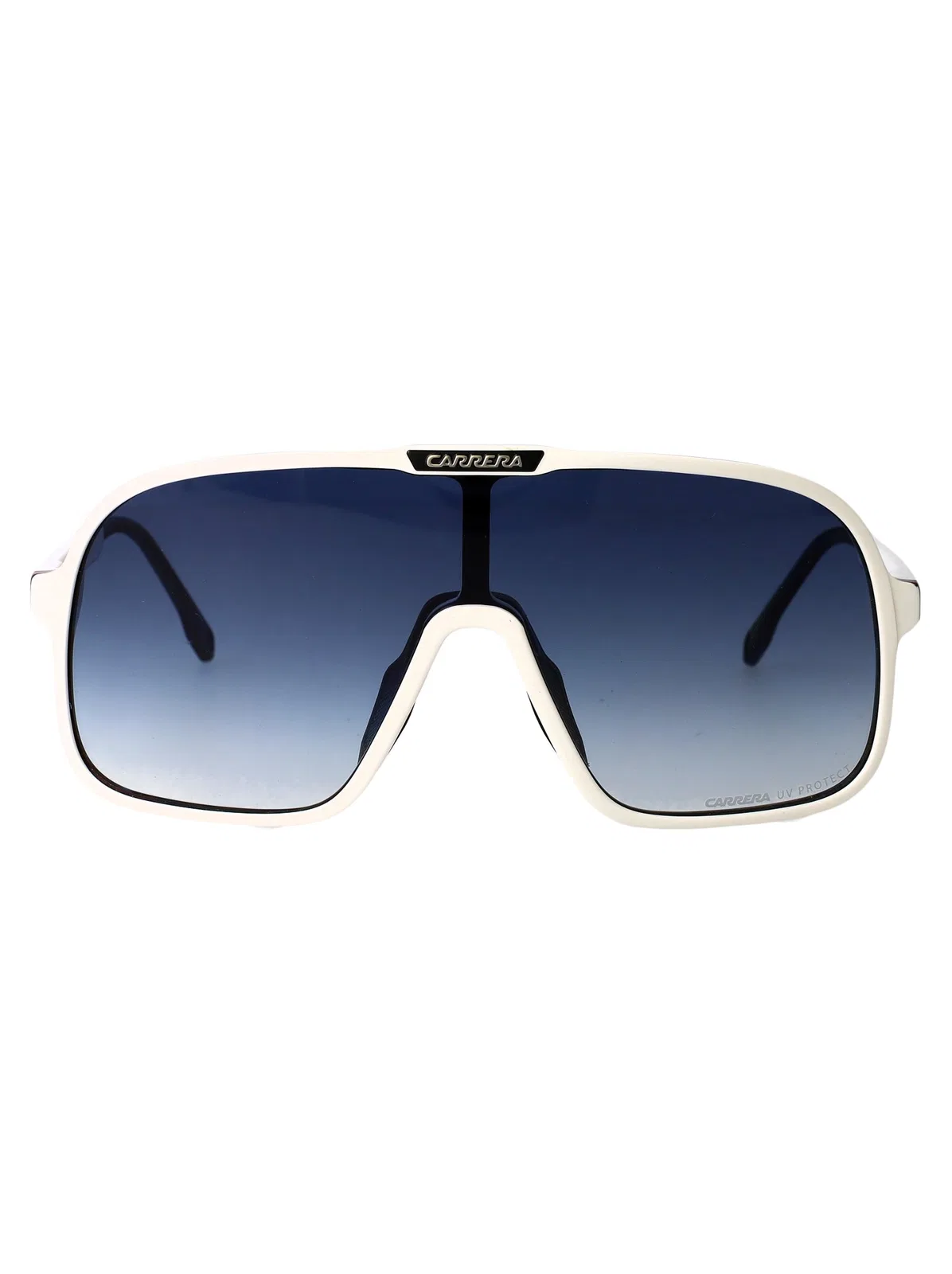 Carrera White Acetate Sunglasses