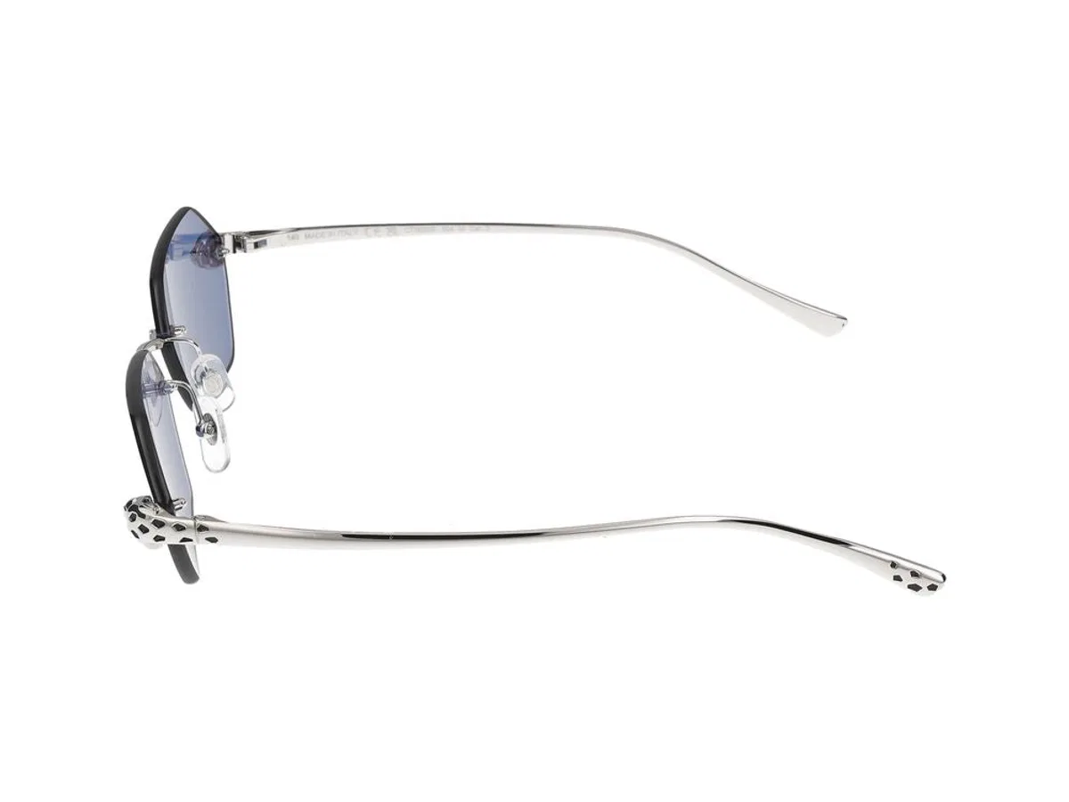 Cartier Sunglasses Ct0636s 004 Silver Silver Lig