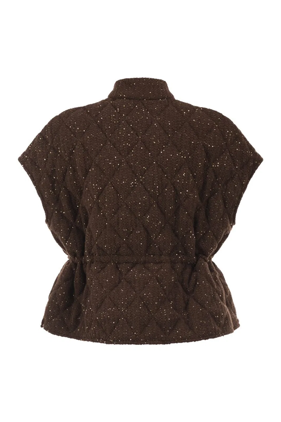 Fabiana Filippi Quilted Virgin Wool, Silk And Cashmere G
