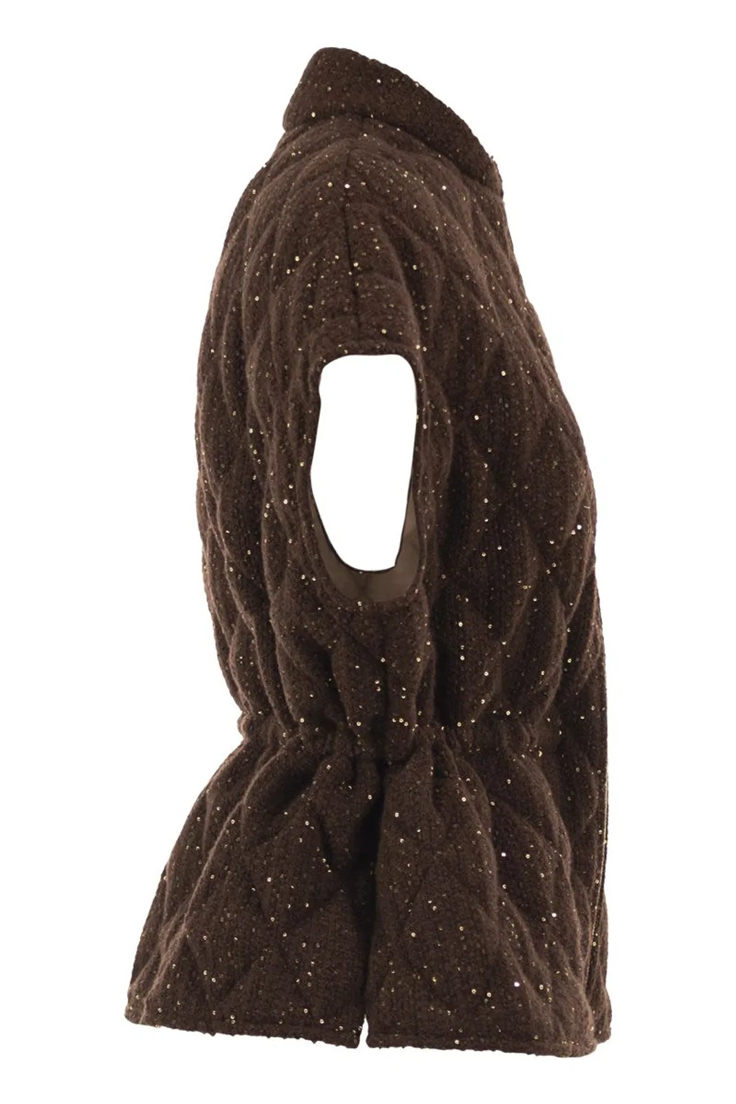Fabiana Filippi Quilted Virgin Wool, Silk And Cashmere G