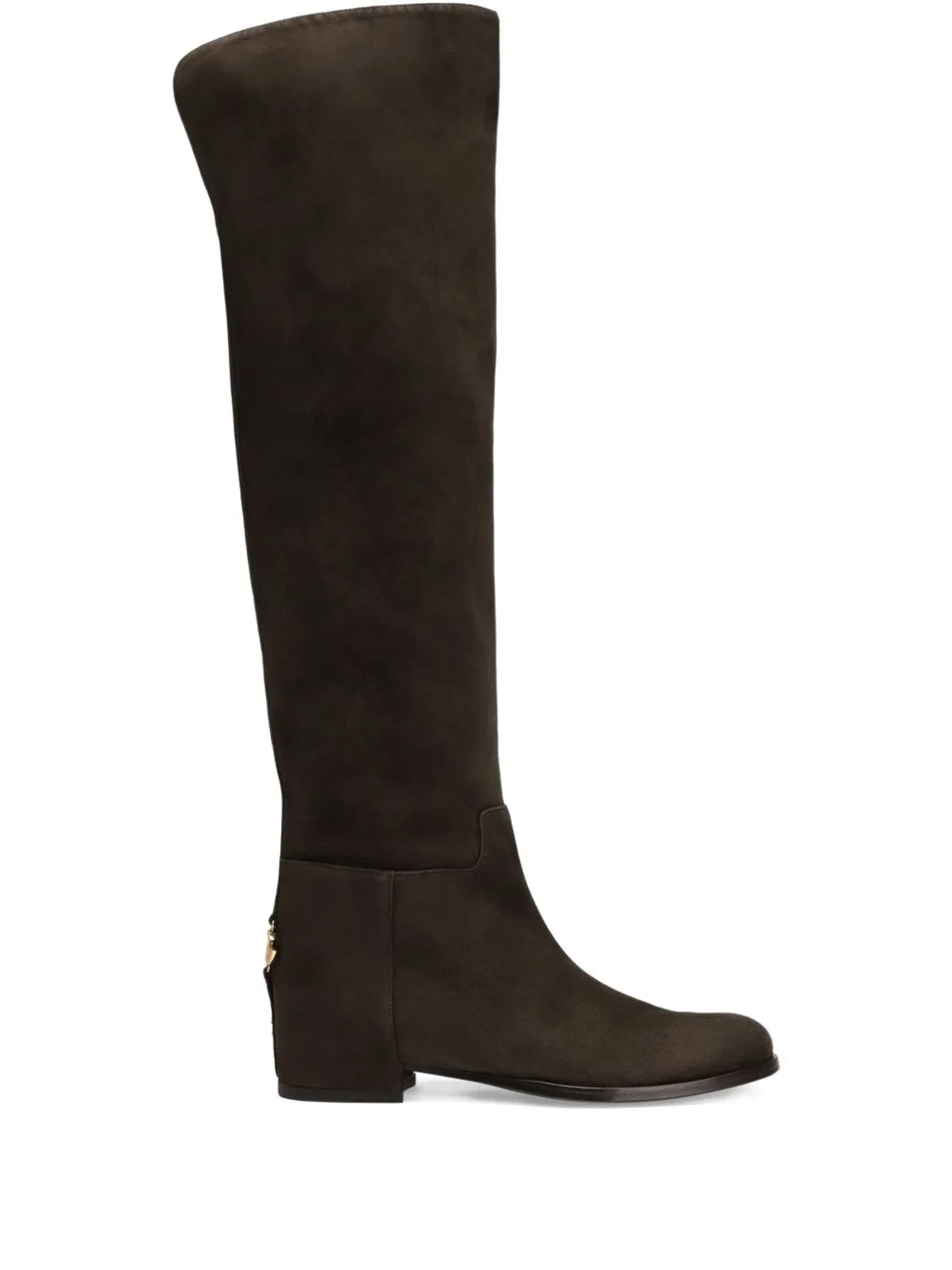 Dolce Gabbana Dolce & Gabbana Suede Boots With Logo Pl