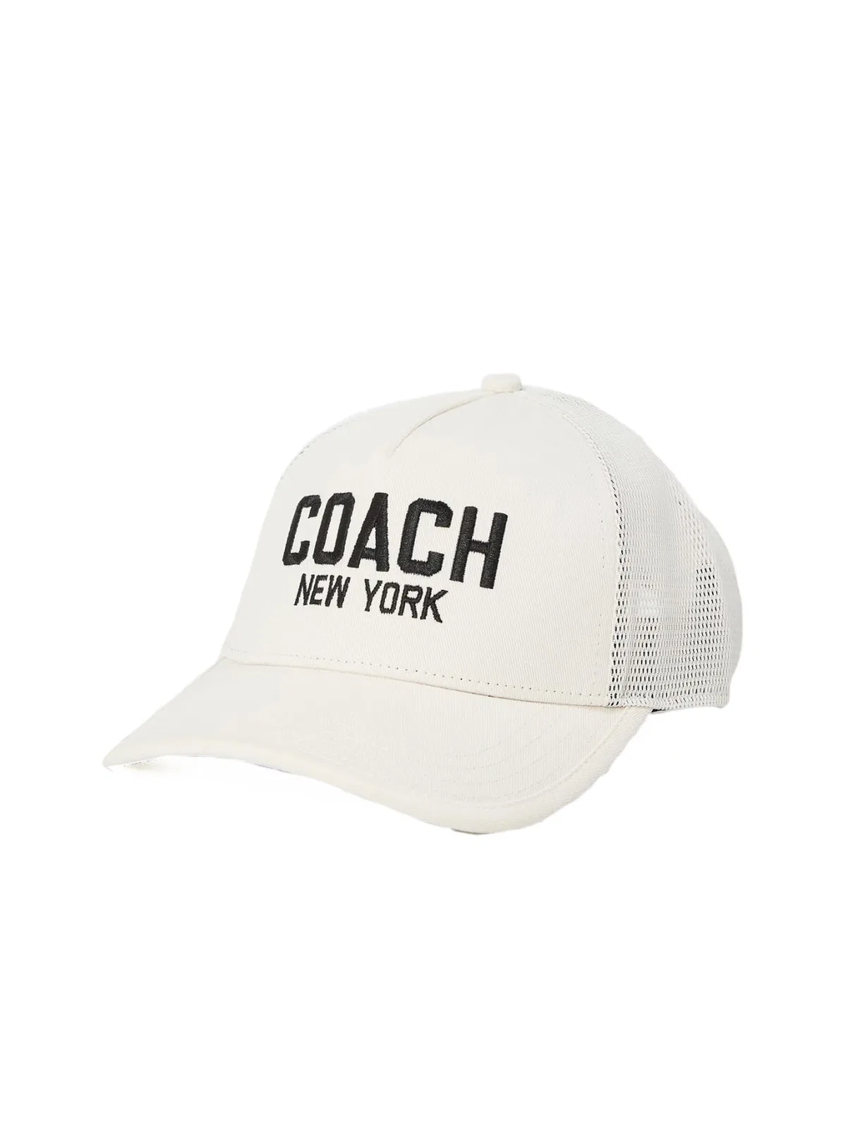 Coach Embroidered Logo Trucker Hat Cap