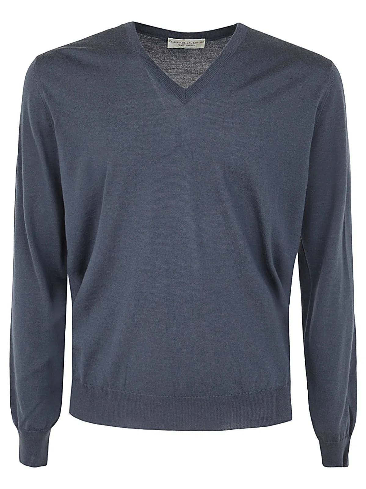 Filippo De Laurentiis Royal Merino Long Sleeves V Neck Sweater