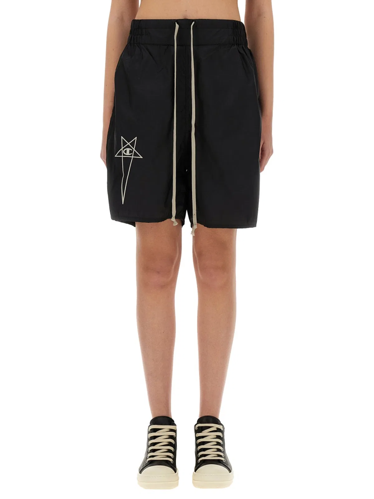 Champion x Rick Owens Rick Owens X Champion Shorts With Logo