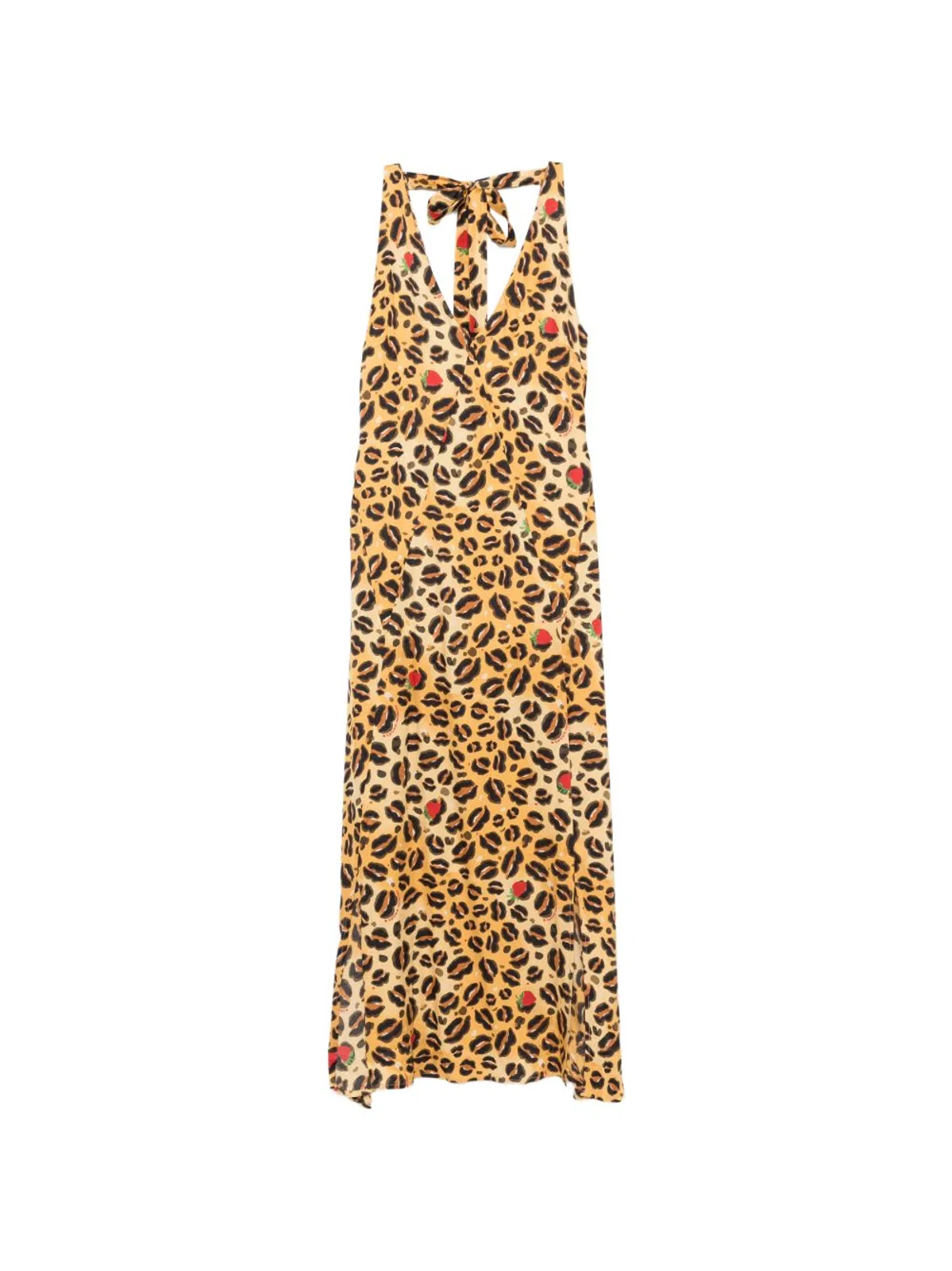 Alessandro Enriquez Printed Long Dress