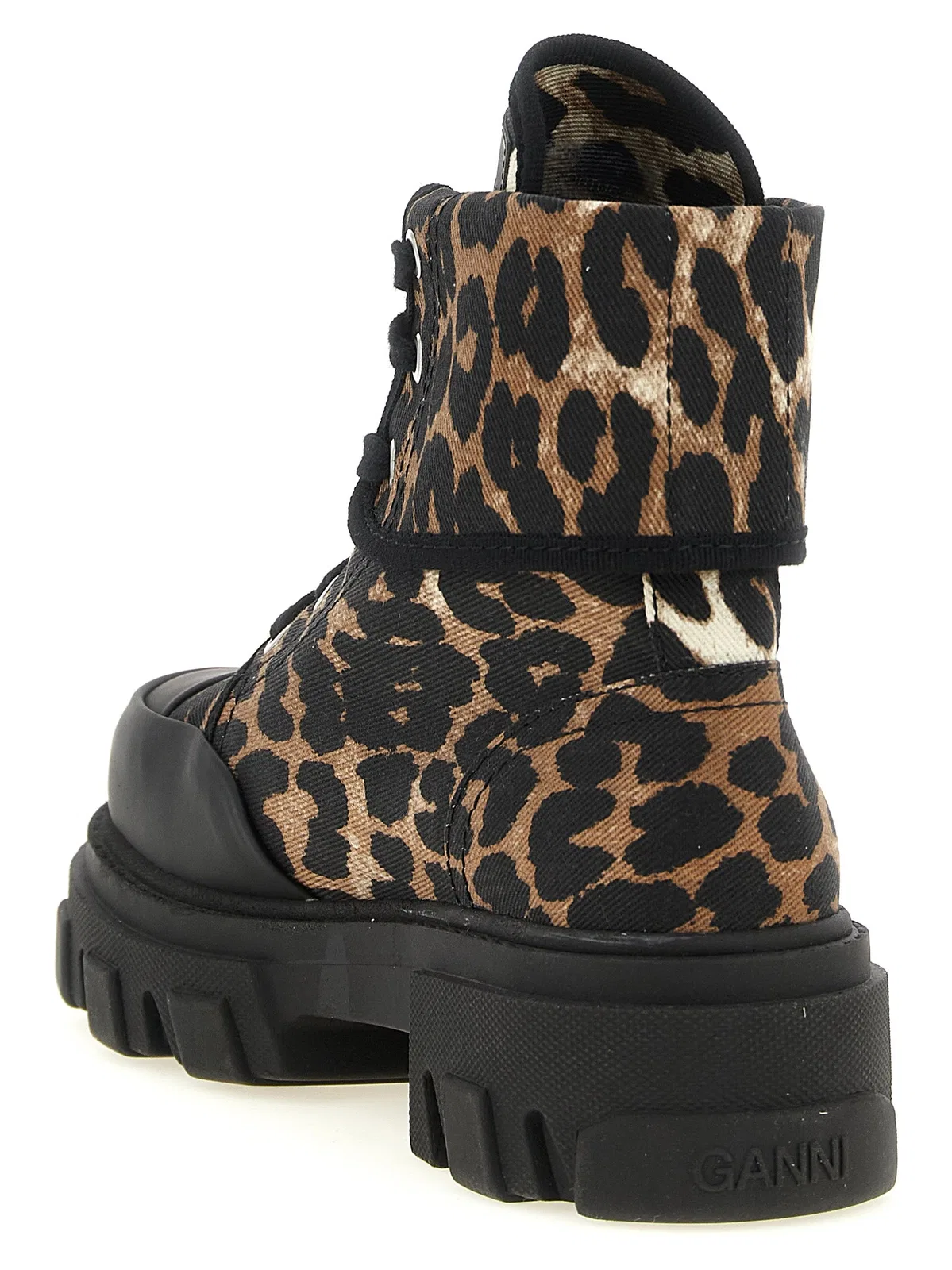 Ganni Denim Ankle Boots