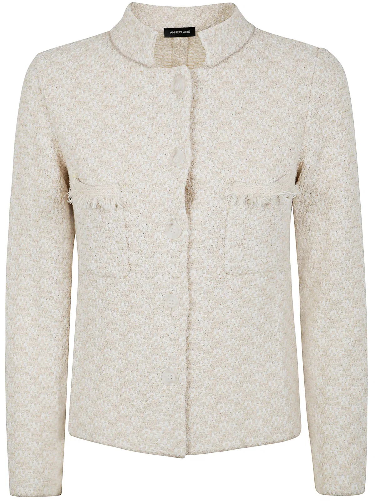 Anneclaire Classic Cropped Jacket
