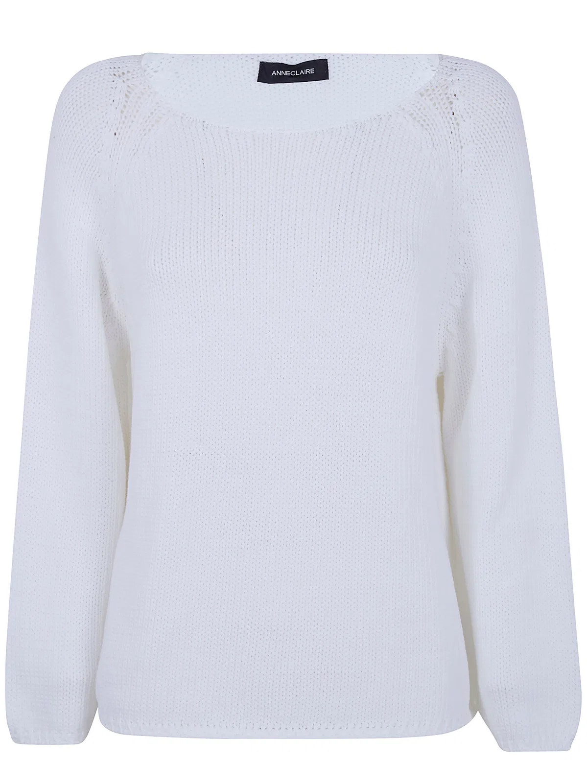 Anneclaire Long Sleeves Boat Neck Sweater