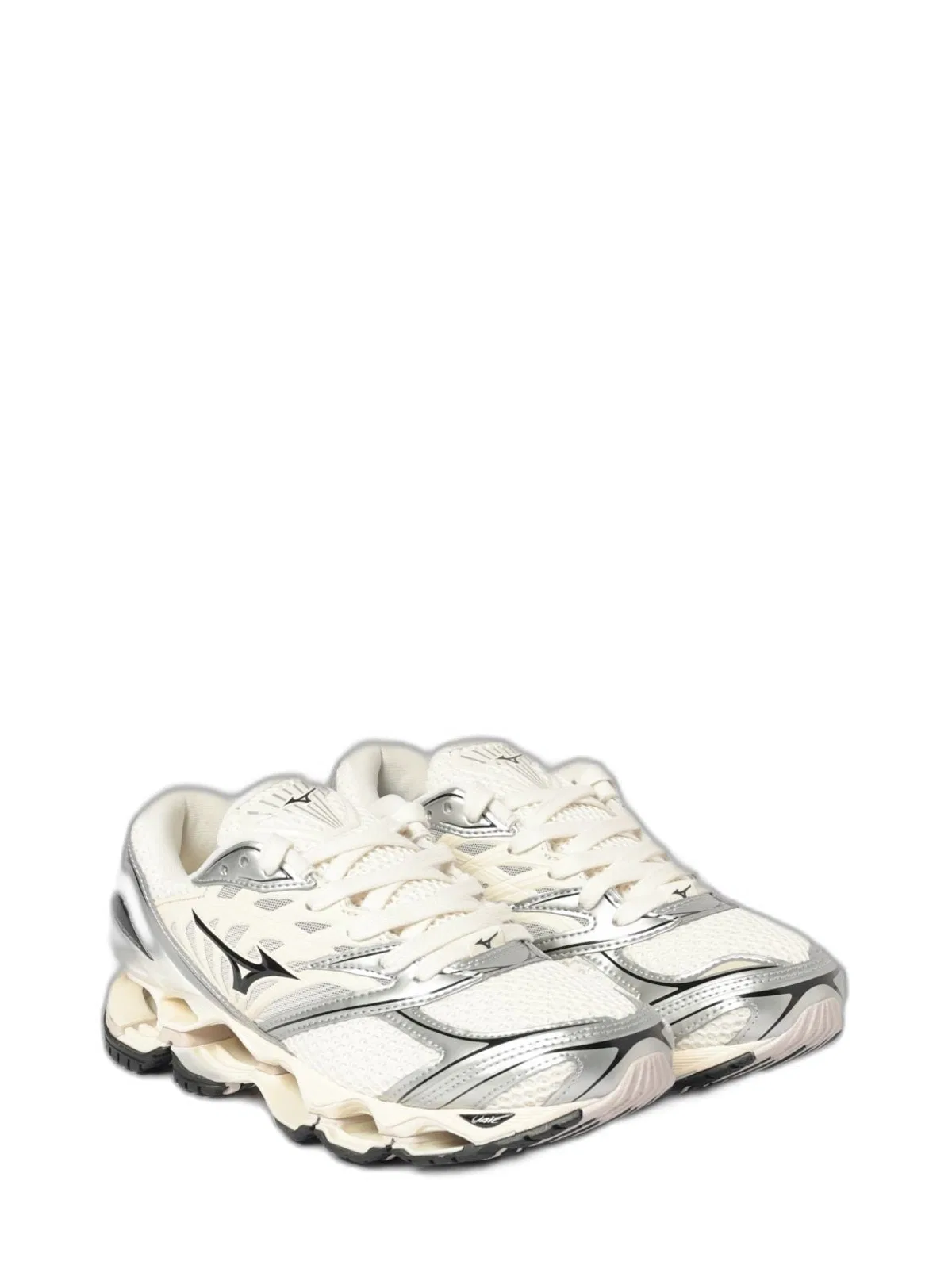 Mizuno White Leather Wave Prophecy Ls Sport Sne
