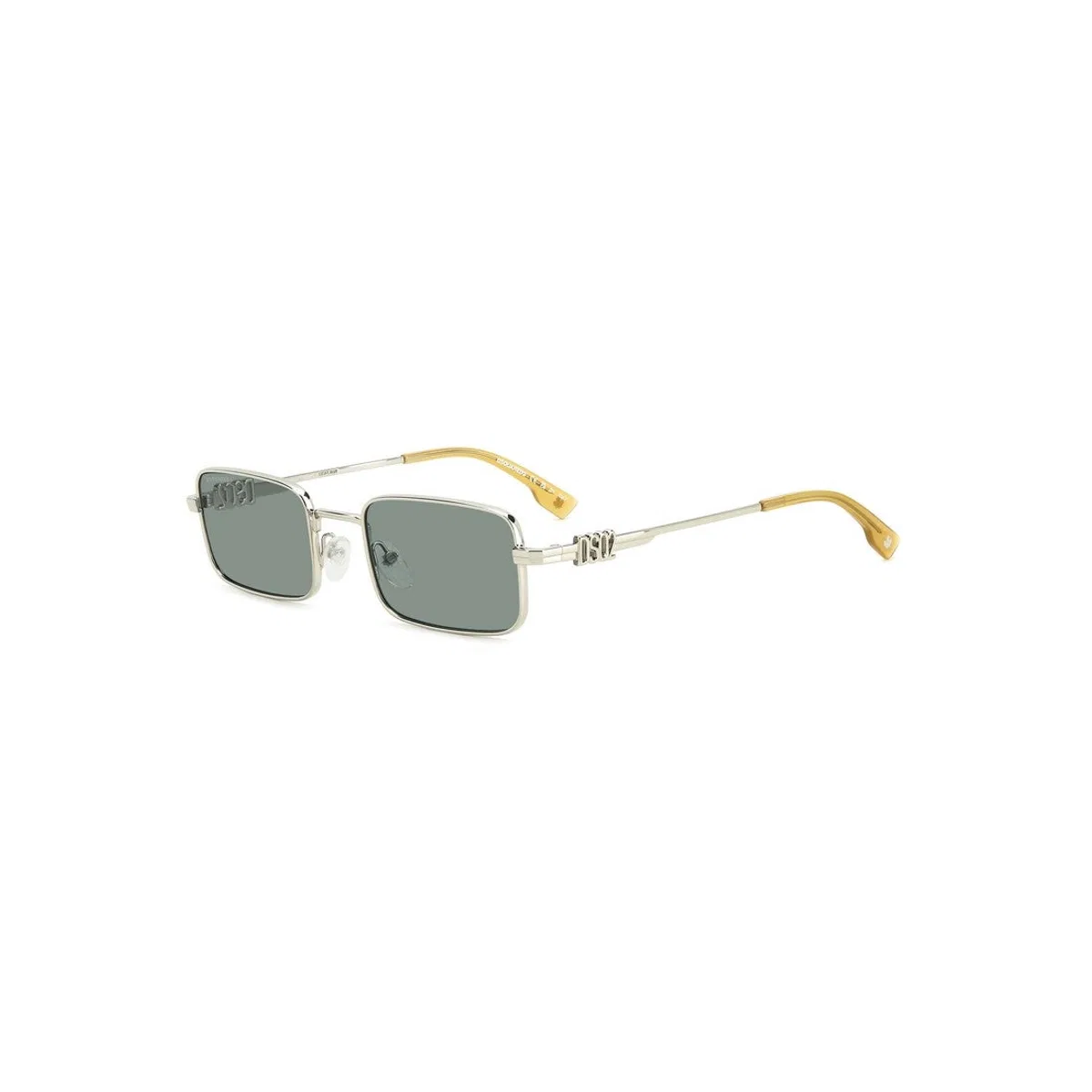 Dsquared2 Palladium Green Metal Sunglasses