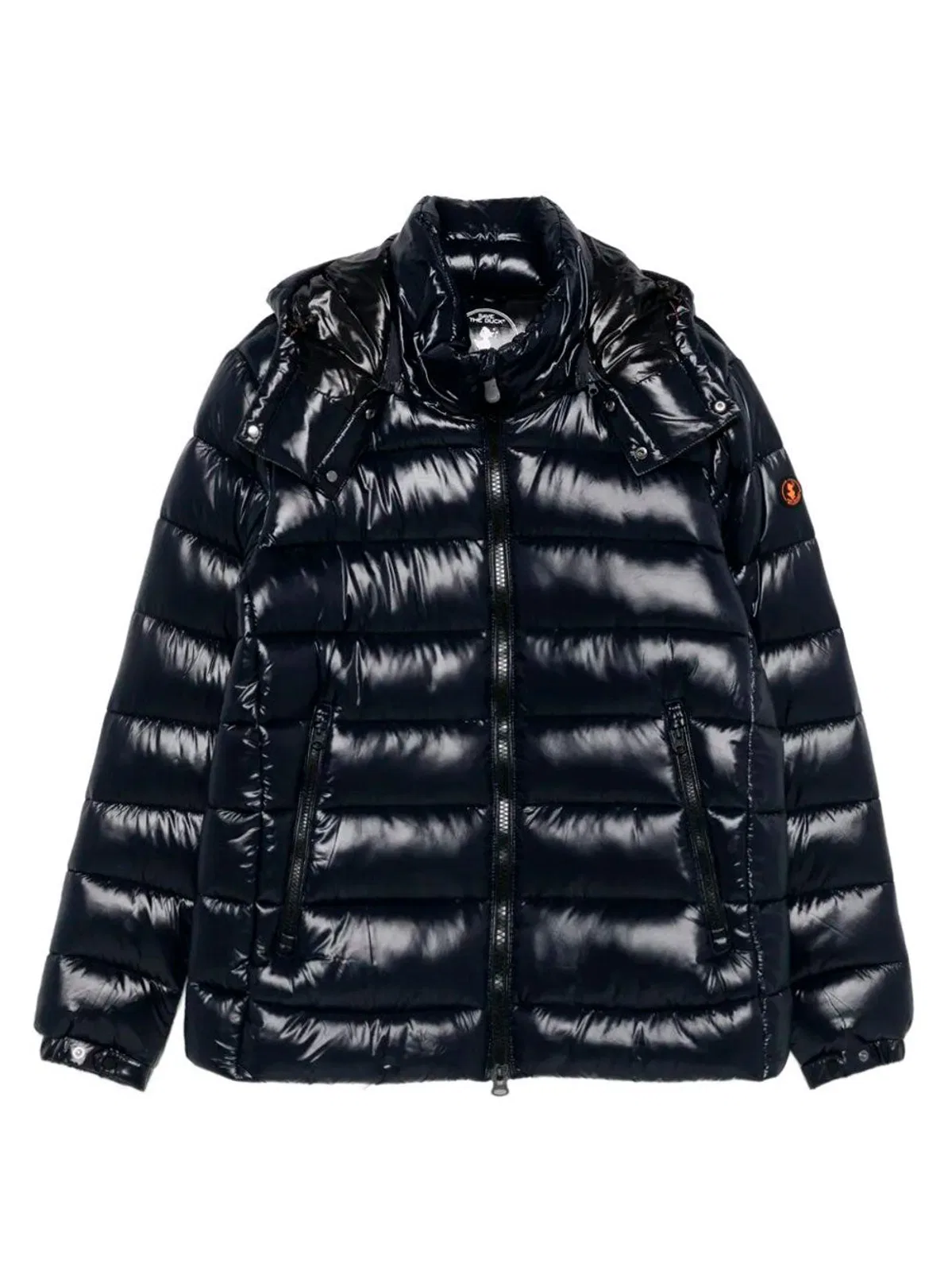 Save The Duck Florian Down Jacket With Lacquered Finis