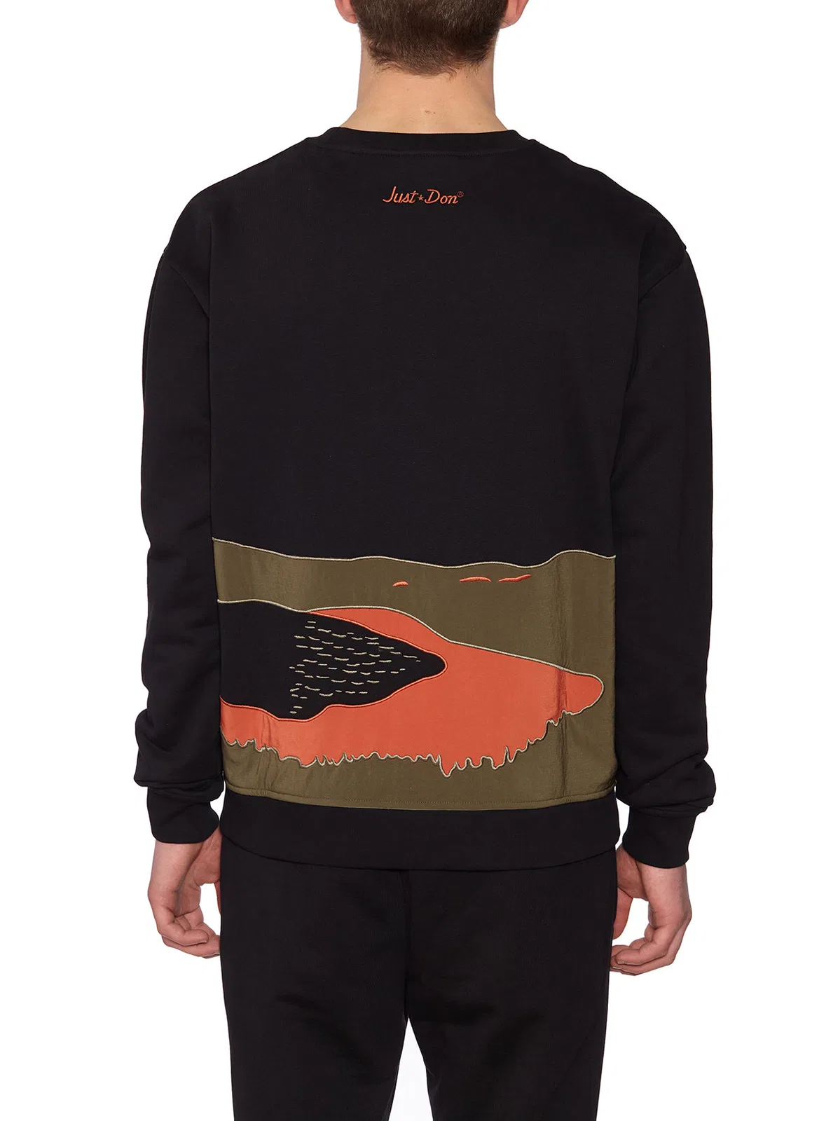 Just Don Cotton Crew Neck Sweatshirt