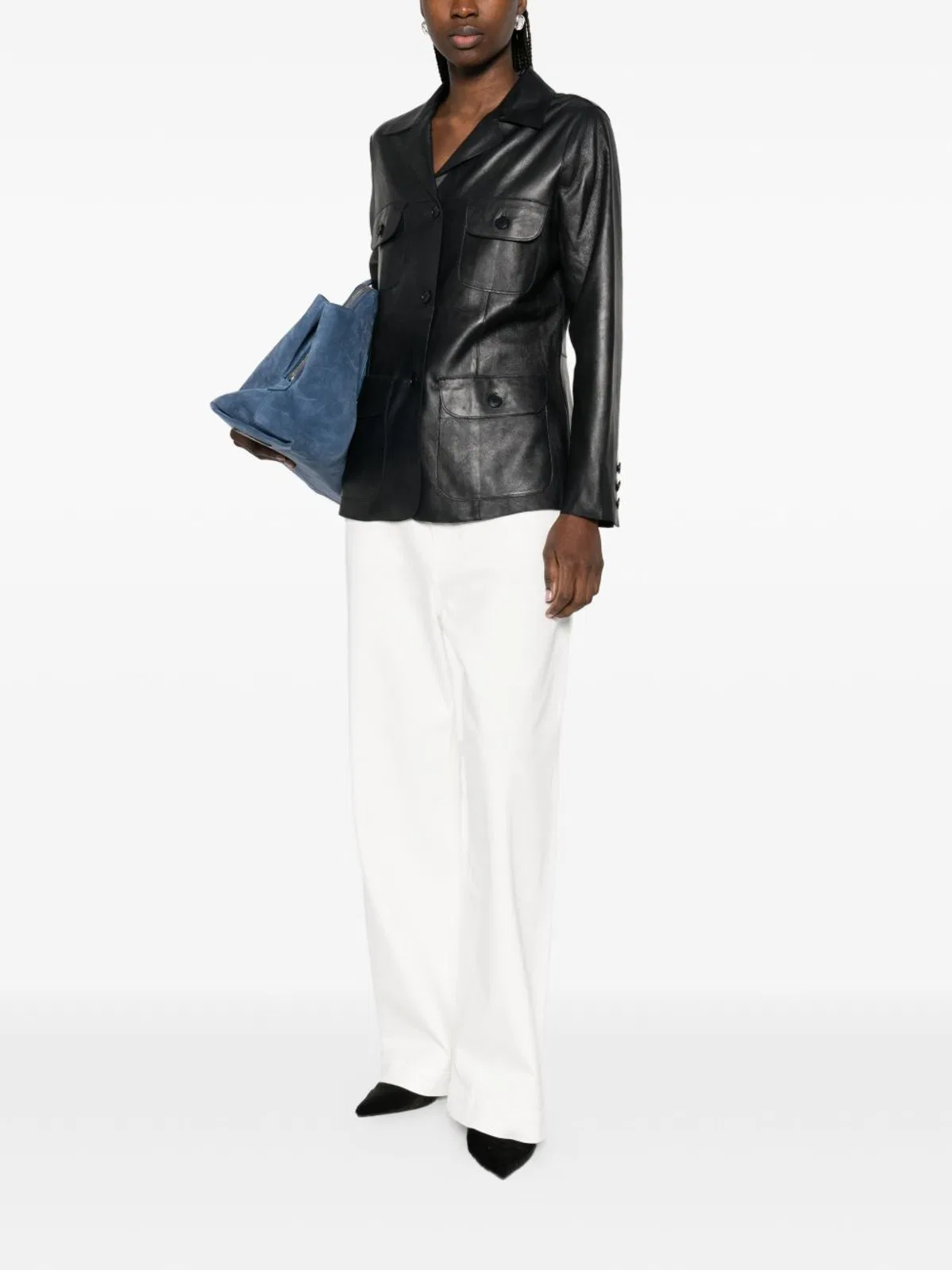 Parosh Leather Jacket