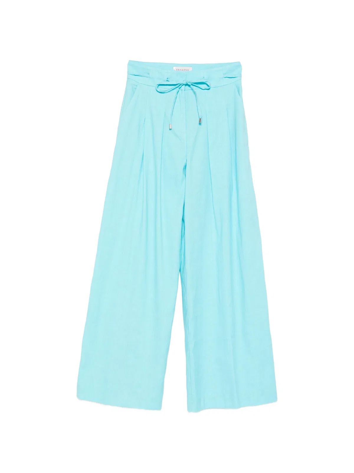 Ermanno Linen Cotton Elastane Pants