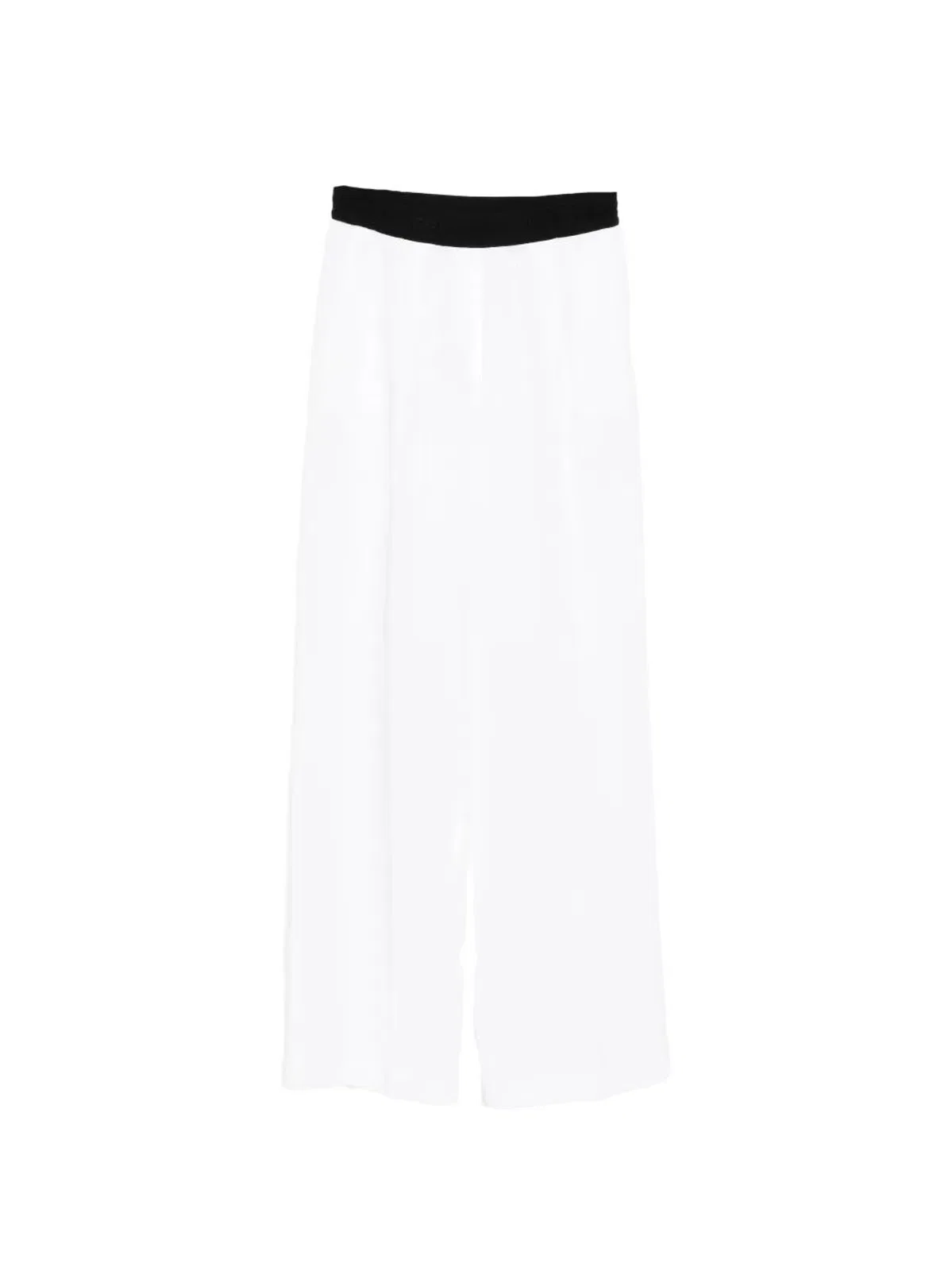 Ermanno White Viscose Pants