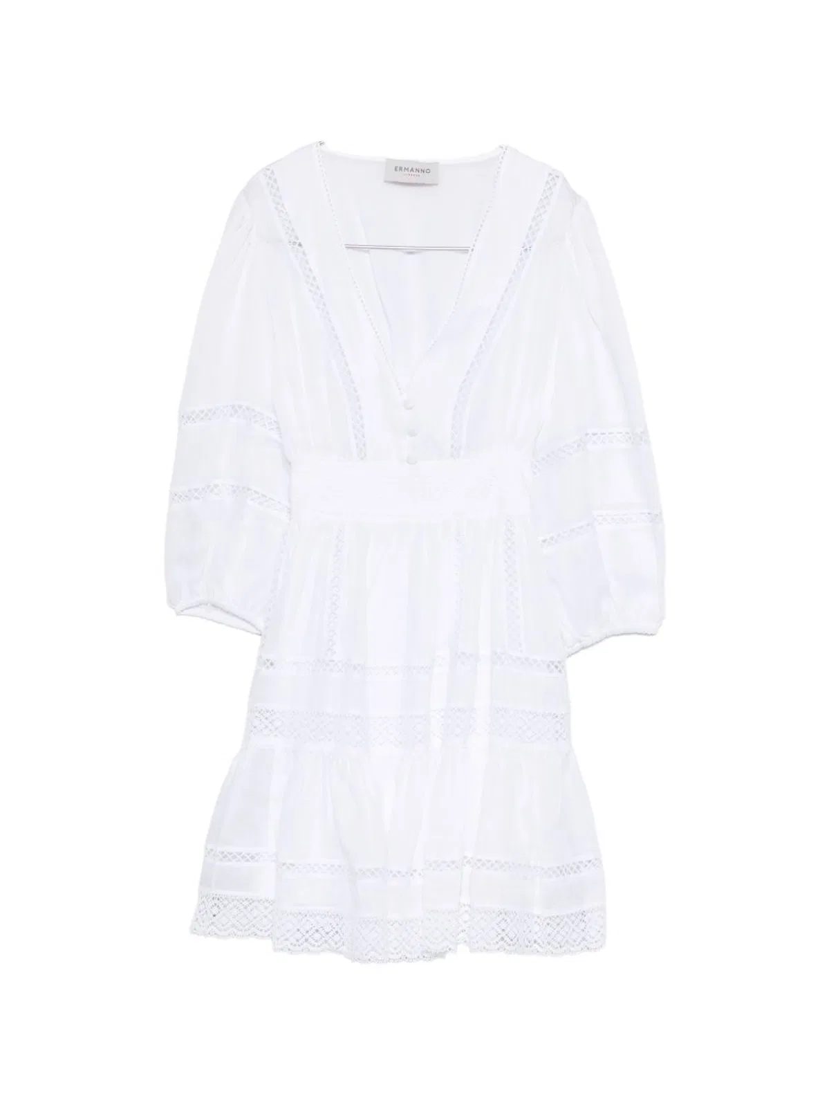 Ermanno Cotton Short Dress