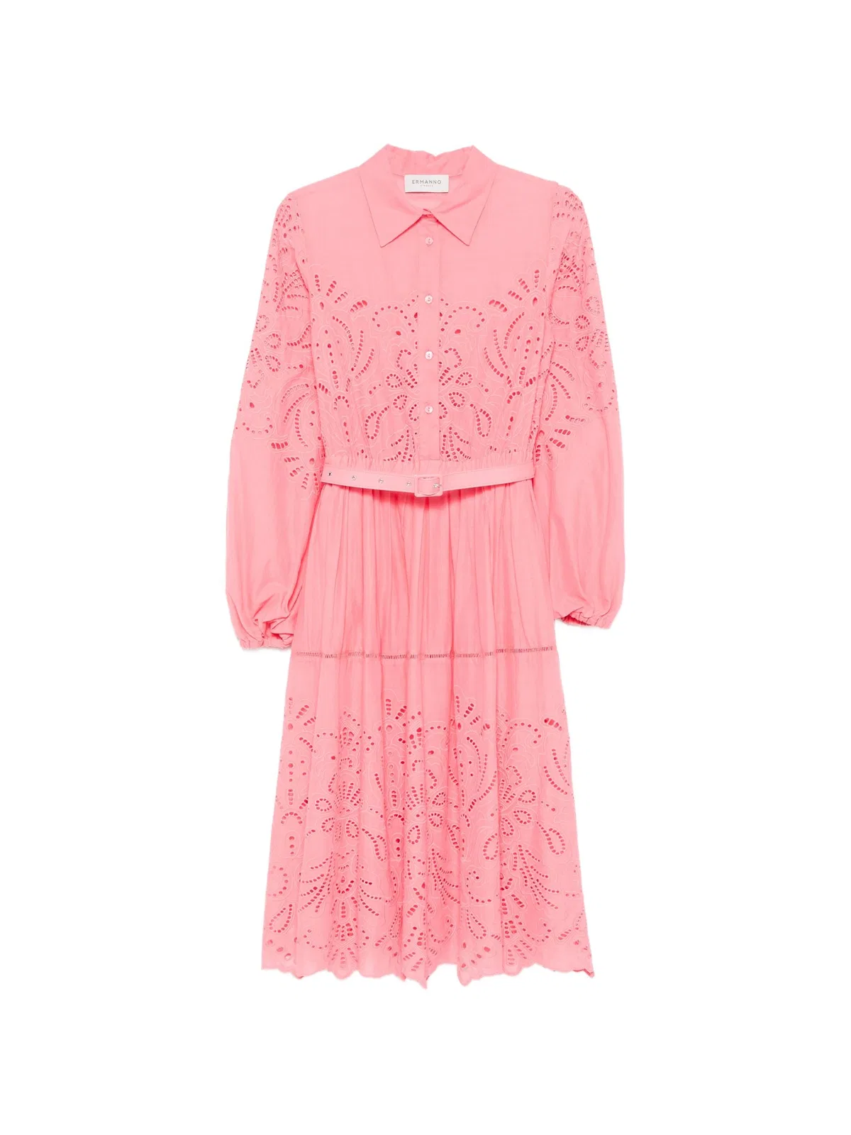 Ermanno Cotton Belted Dress
