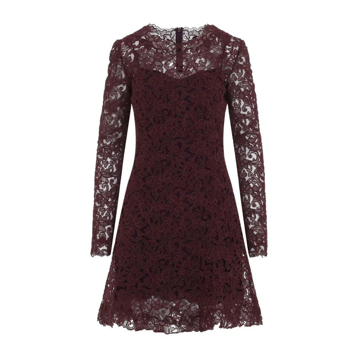 Ermanno Scervino Vineyard Lace Mini Dress