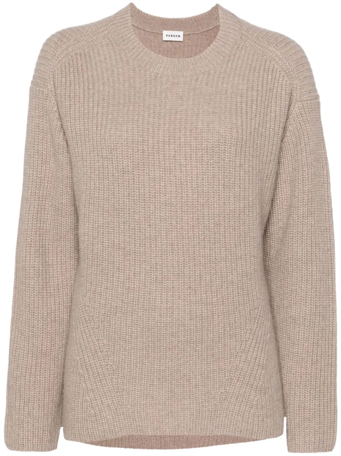Parosh Light Beige Cashmere Sweater