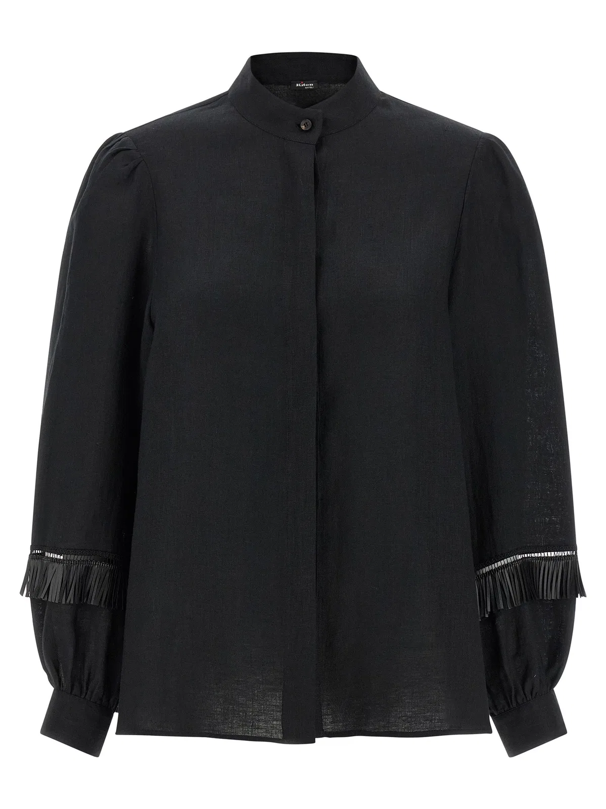Kiton Fringed Shirt