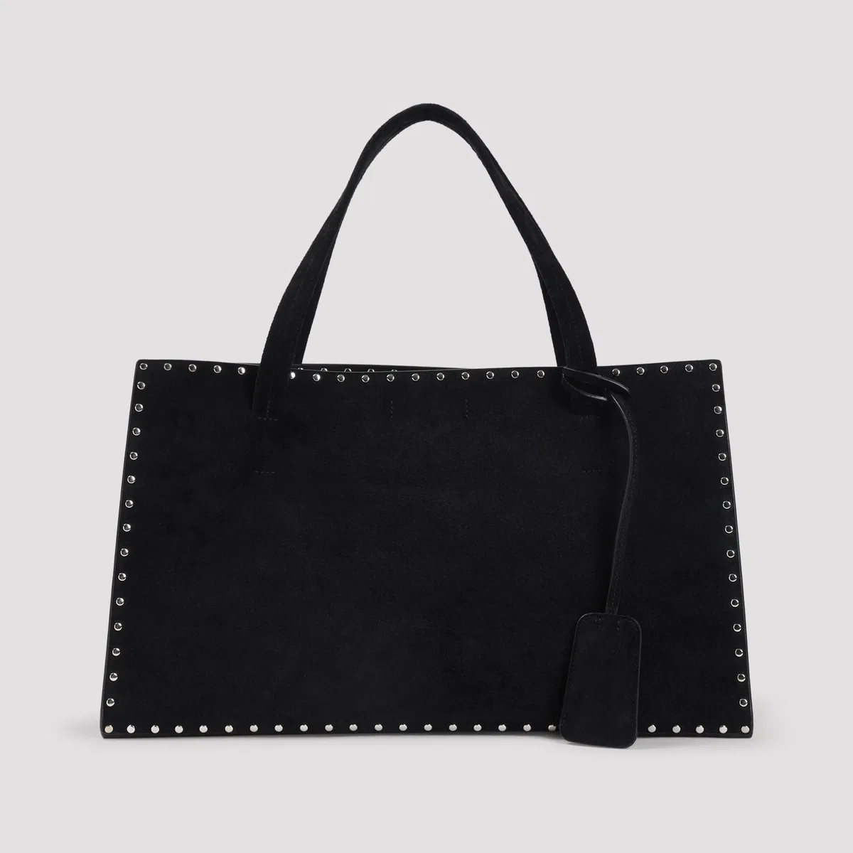 Phoebe Philo Black Silver Stud Cabas Bag