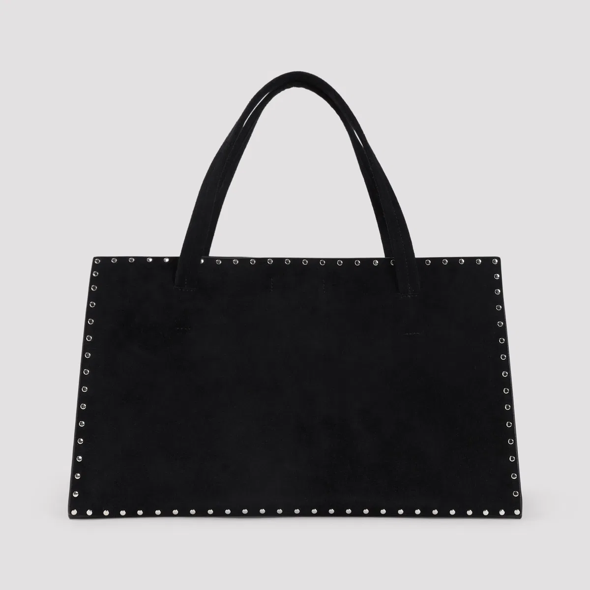 Phoebe Philo Black Silver Stud Cabas Bag