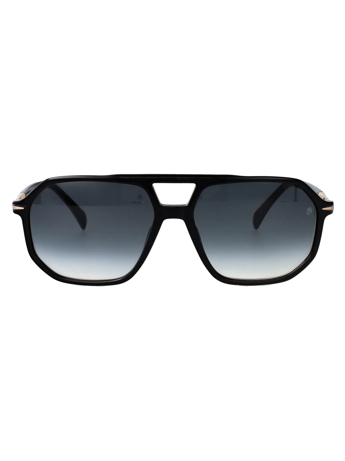 David Beckham Black Gold Acetate Sunglasses