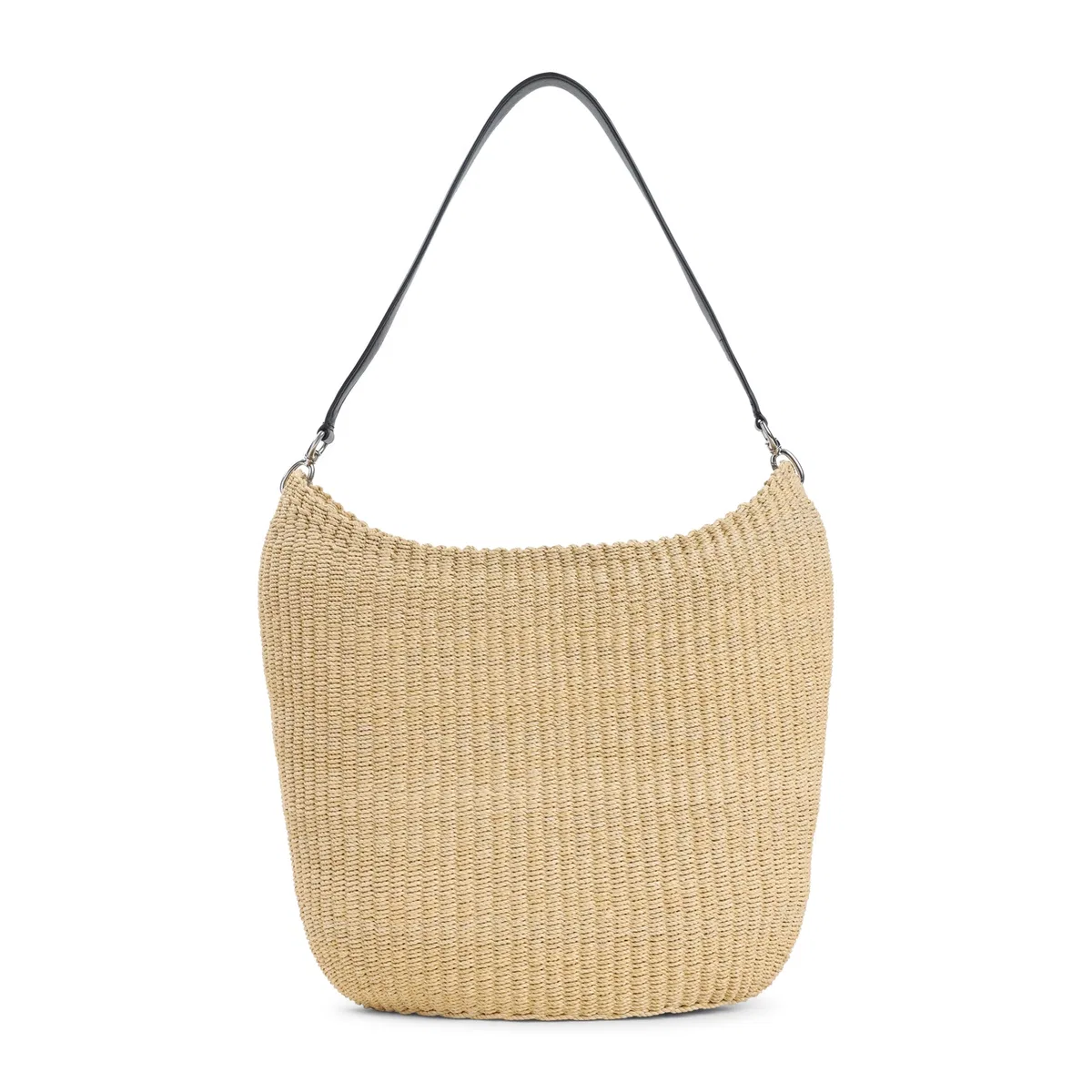 Phoebe Philo Natural Beige Woven Viscose Slope Sling 