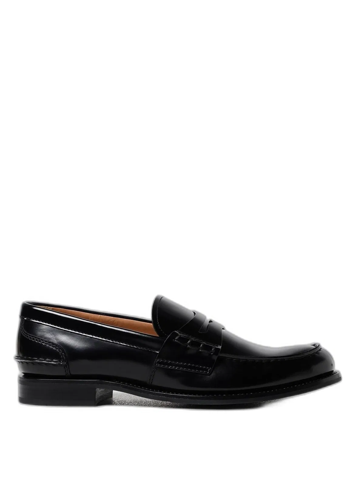 Church's Black Leather Pembley Loafers