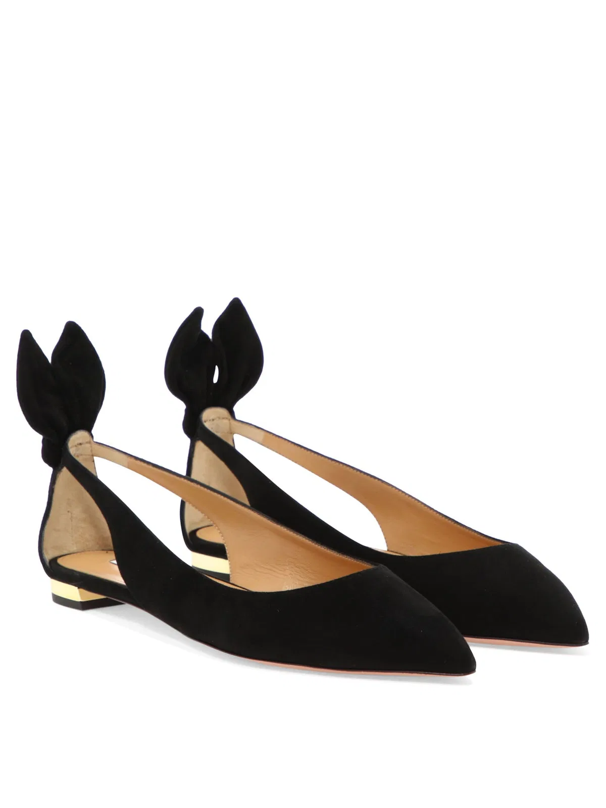 Aquazzura "Bow Tie Ballet" Bellet Flats
