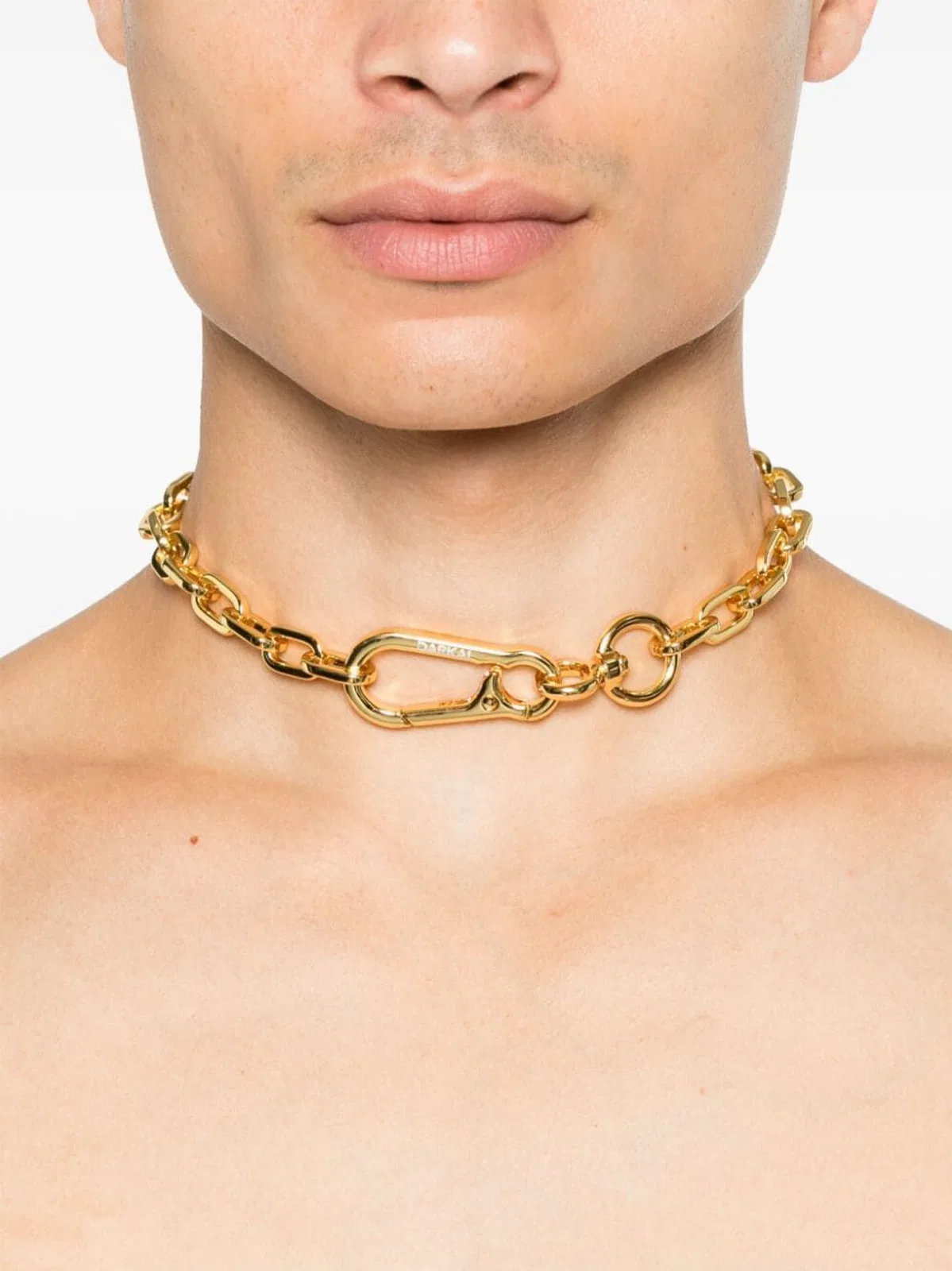 Darkai Gold Rolo Choker