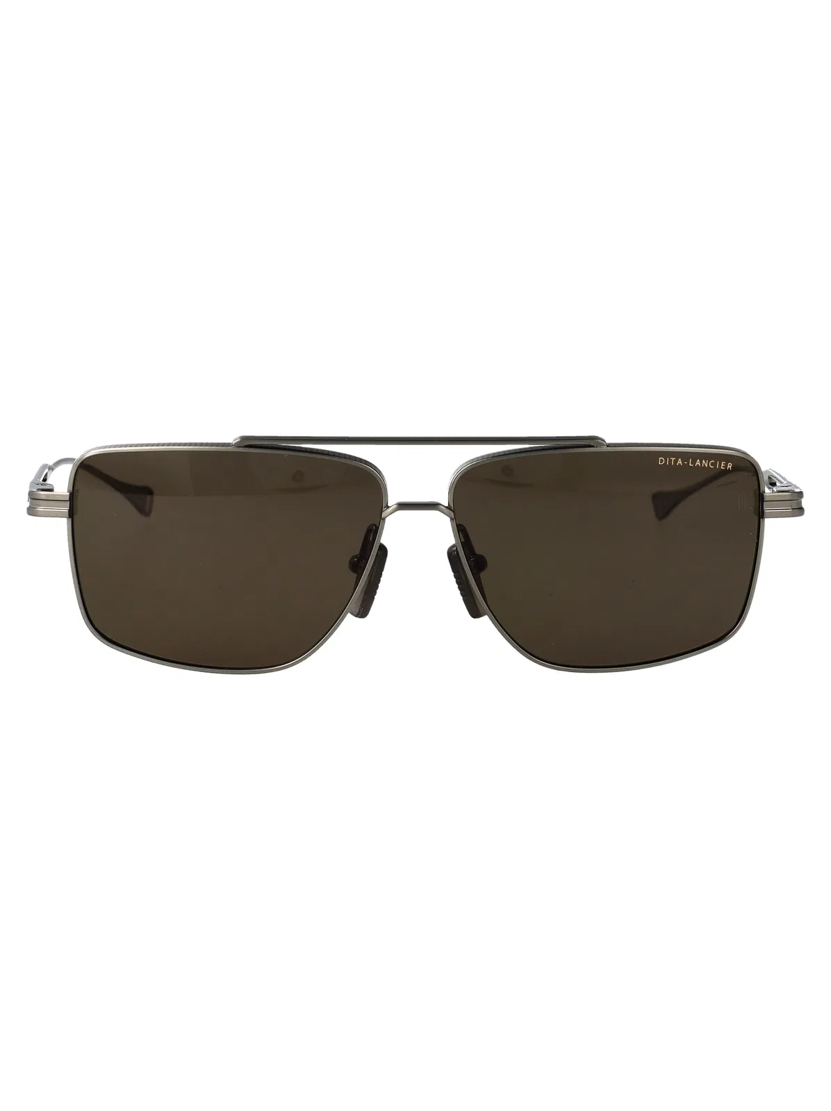 Dita Eyewear Brushed Antique Metal Sunglasses