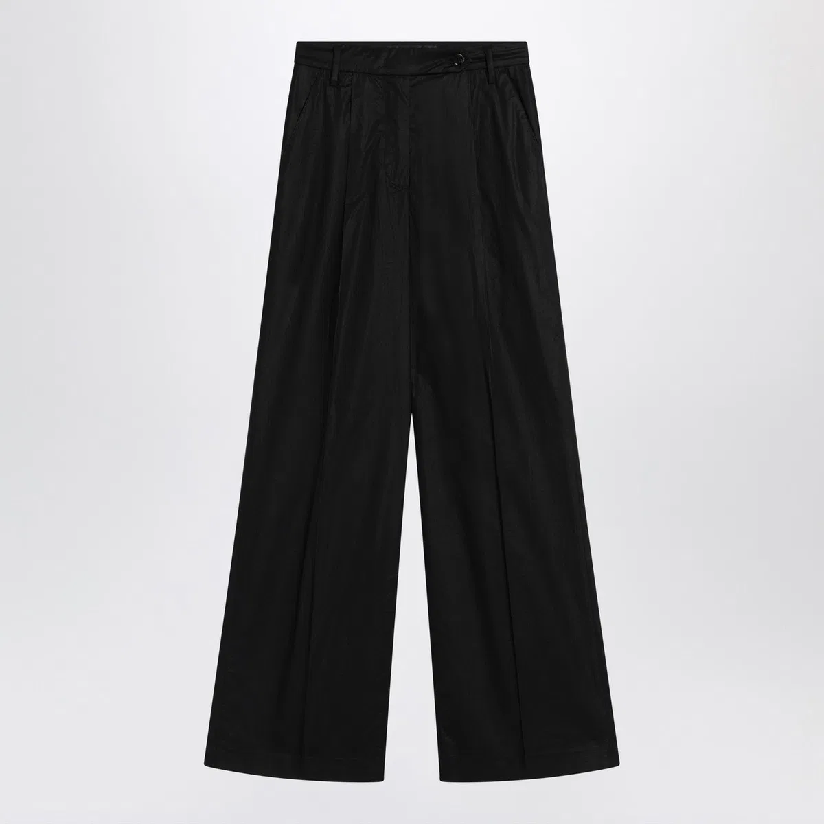 Department 5 Wide Black Cotton Pants