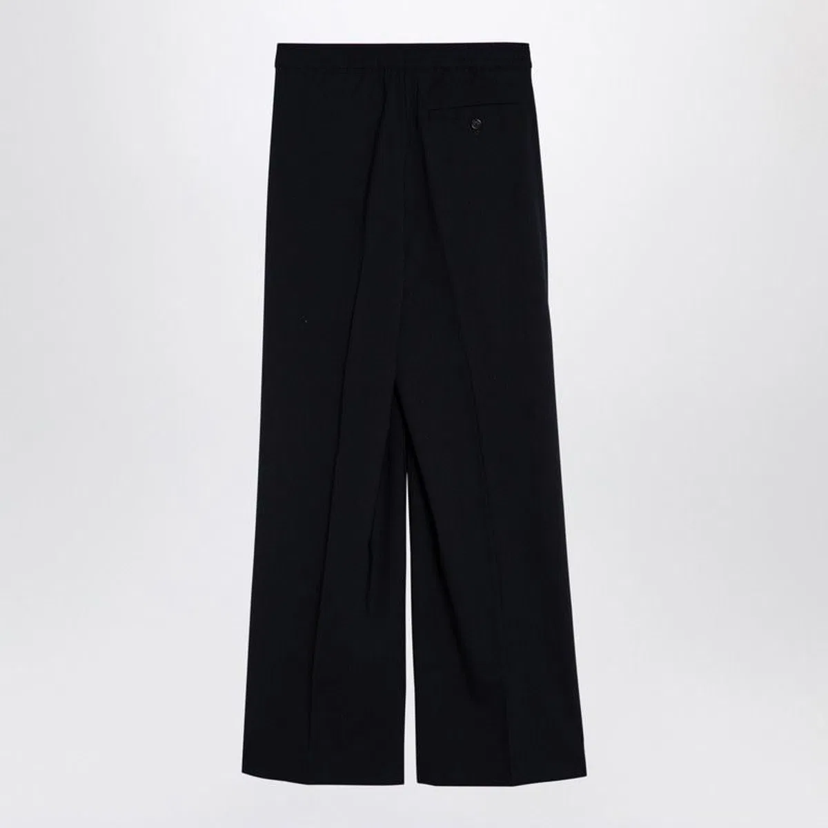 Department Five Navy Blue Wool-Blend Trousers