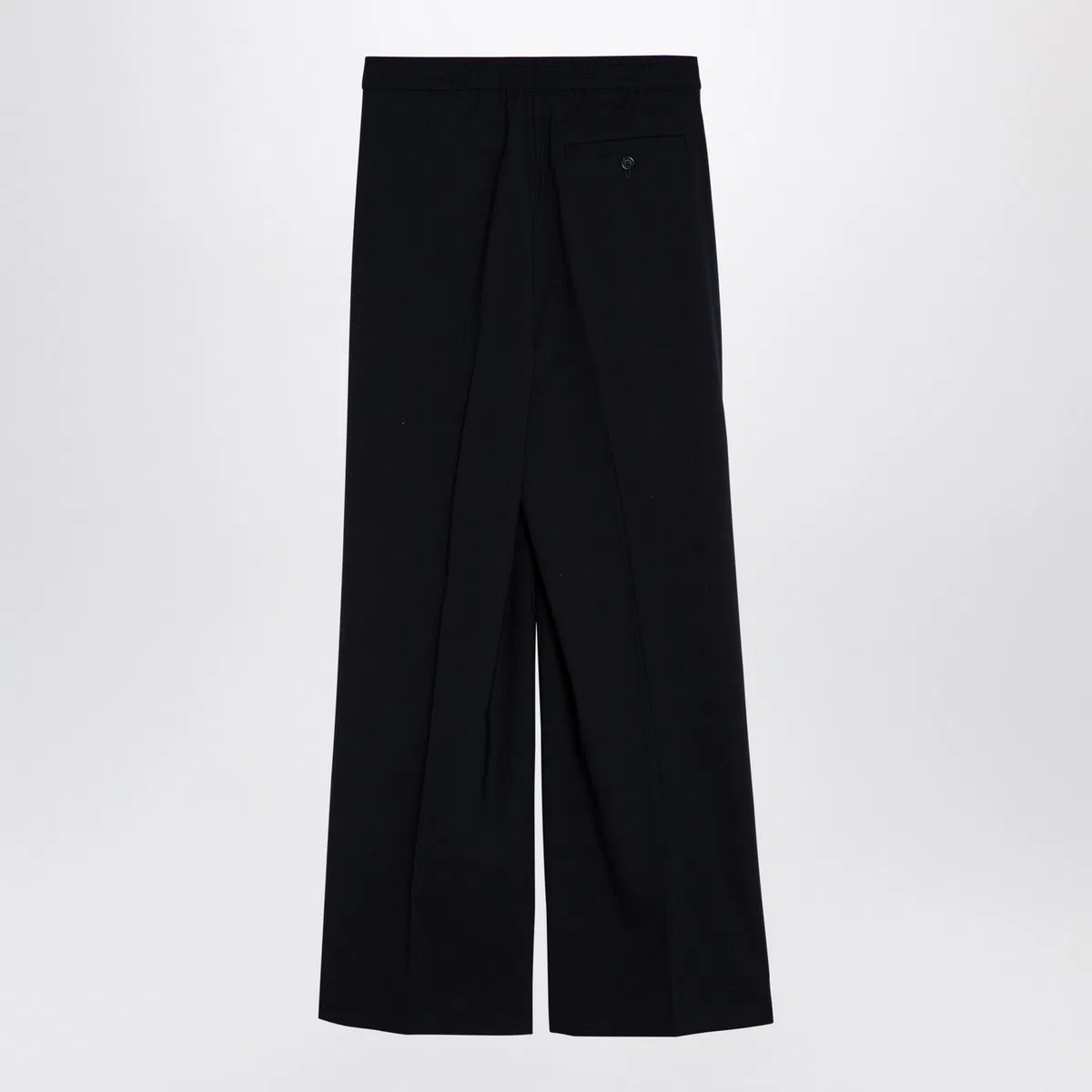 Department 5 Navy Blue Wool-Blend Trousers