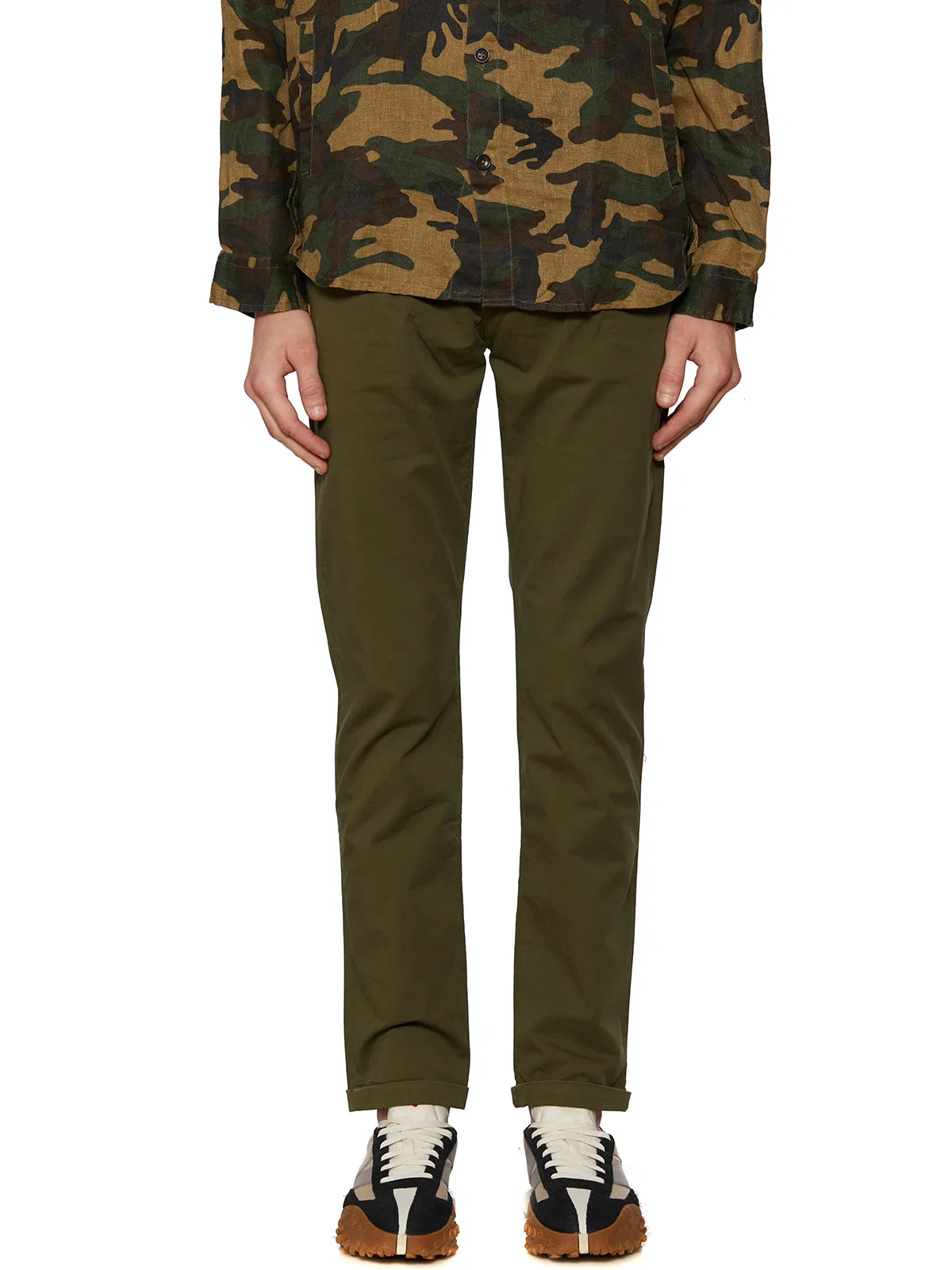 Daniele Alessandrini Cotton Chino Pants